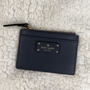 Navy Compact Wallet